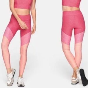 Outdoor Voices Pink Flamingo 7/8 Spring Leggings Size XS